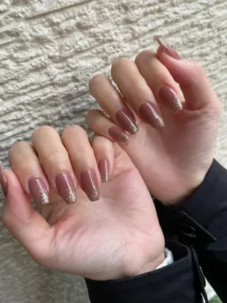 ロング カラー ヘアアレンジ キッズ ネイル マツエク・マツパ アイブロウ 福田 加奈のネイルデザイン