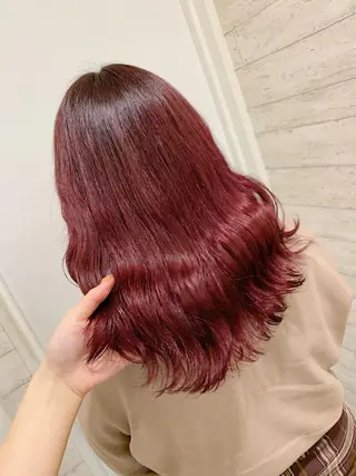 ミディアム カラー GO TODAY SHAiRE SALON 町田店所属・🫧大森 知夏🫧のヘアスタイル