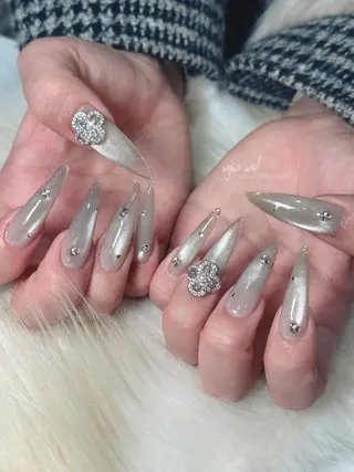 ネイル 長さ出し専門 nynaのネイルデザイン