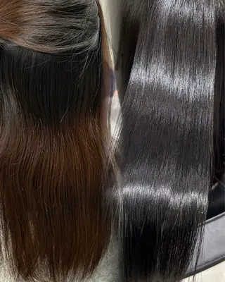 セミロング 加藤 野々愛のヘアスタイル