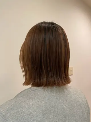 ミディアム ボブカット 佐々木 祐太のヘアスタイル