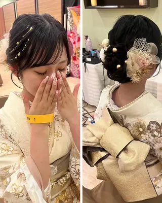 ヘアアレンジ アイブロウサロン WHITE EYE 宜野湾店 眉毛サロン所属・玉城 里奈のヘアスタイル