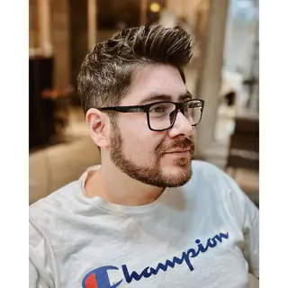 ショート カラー パーマ ヘアアレンジ メンズ キッズ BRAIDS💎愛子 大人ハイライト💎のヘアスタイル