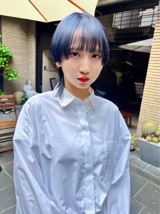 ショート 【ロングウルフカット 姫カット】伊藤裕哉のヘアスタイル