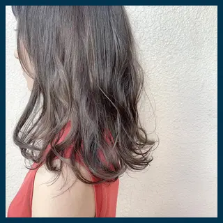 ミディアム カラー パーマ ヘアアレンジ 🫧代表/新宿駅近/ 限定価格🫧田辺貴裕のヘアスタイル