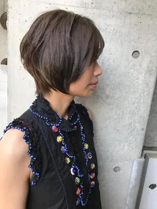 ショート cachecache所属・及川 光のヘアスタイル