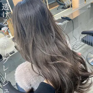 セミロング 山本翔一郎 韓国顔周りレイヤーのヘアスタイル