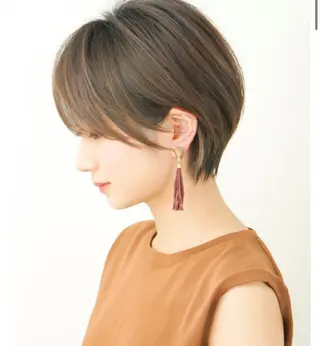 ショート Heya所属・たしろ まなみのヘアスタイル