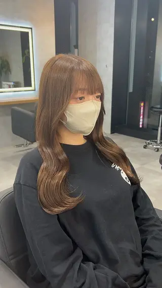 ロング カラー ヘアアレンジ ブリーチなしの達人 🌈KAITOのヘアスタイル