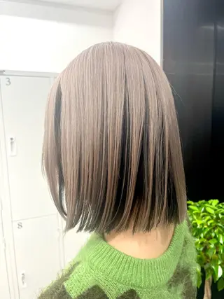 ミディアム カラー 🎀透明感 カラー🎀ミズキのヘアスタイル