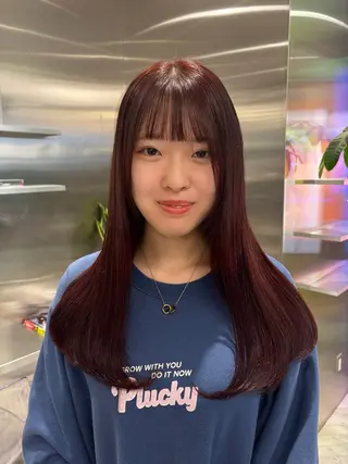 ロング カラー cocoro💗 ﾏﾂｴｸ/Ivyのマツエク・マツパデザイン