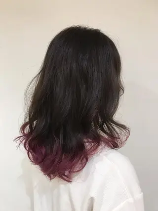 ミディアム カラー ハイライト/髪質改善 ✂️十河祐輝のヘアスタイル