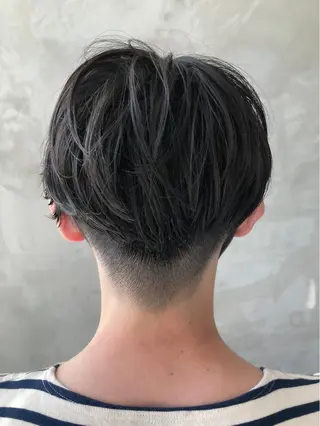 ショート パーマ メンズ fifth JINGUMAE所属・波巻きスパイラルパー マ/シャドウパーマ駿のヘアスタイル