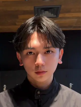 ショート パーマ メンズ メンズパーマ/ メンズカット/平木のヘアスタイル