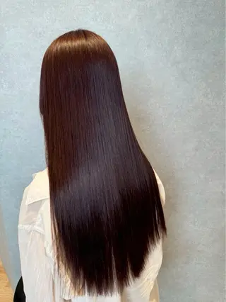 ロング カラー カラーモデル𓍲艶髪 🫧秋積日向のヘアスタイル