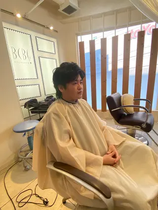 メンズ ブルジオン Bourgeon by BCBG所属・青山 光のヘアスタイル