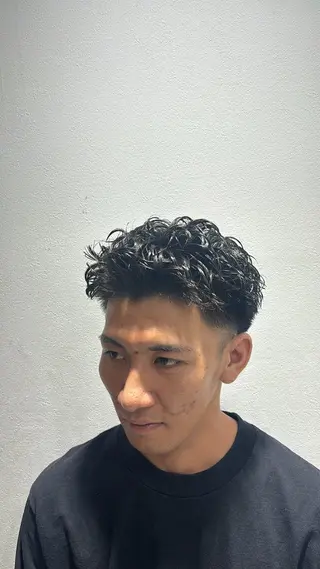 パーマ メンズ メンズカット/パーマ / ryo🐉のヘアスタイル