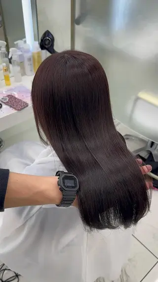 ロング カラー COA GINZA/ 相澤謙心のヘアスタイル