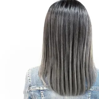 ミディアム GATE.所属・GATE. staffのヘアスタイル