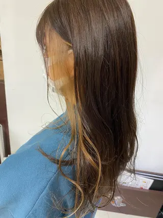 ロング 鈴木 明花のヘアスタイル