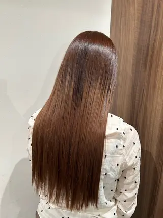 ロング 渡邊花奈 韓国ヘアのヘアスタイル