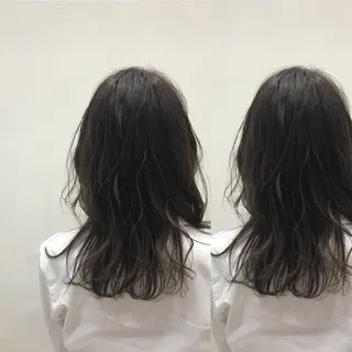 セミロング stylist/蛯谷 珠里のヘアスタイル