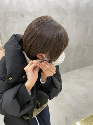 ショート カラー ショート・ボブ 徳竹淳一のヘアスタイル