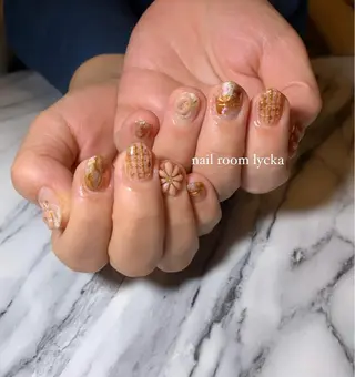 ネイル ﾈｲﾙﾙｰﾑﾘｯｶ 𝐦𝐚𝐲𝐮のネイルデザイン