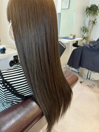 ロング カラー Agu hair sifle本町通り店所属・松ヶ迫 珠里のヘアスタイル