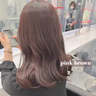 セミロング うる艶トレンドヘア 🕊️上野BABYのヘアスタイル