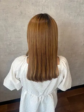 ロング 下山 萌華のヘアスタイル