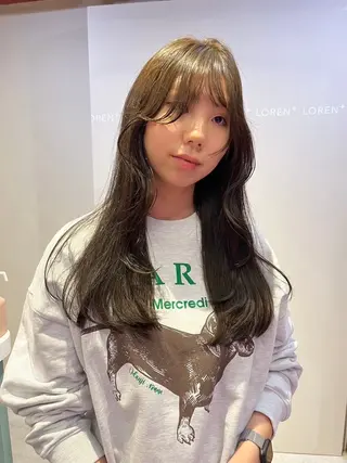 カラー 透明感似合わせカラー 🍀あかり🍀のヘアスタイル