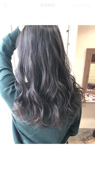 ロング カラー hair salon Ranun髪質改善のヘアスタイル