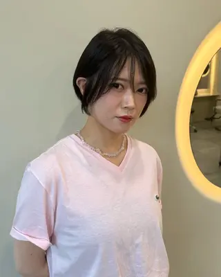 ショート カラー 🩶 AIRA / 透明感カラー 🩶のヘアスタイル