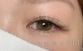 マツエク・マツパ 【那覇/束感まつ毛】 キャメルのマツエク・マツパデザイン