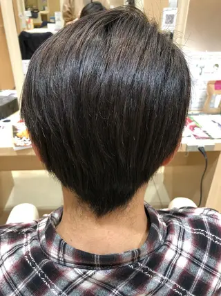 ショート パーマ メンズ Ash中目黒店 榊間茜のヘアスタイル