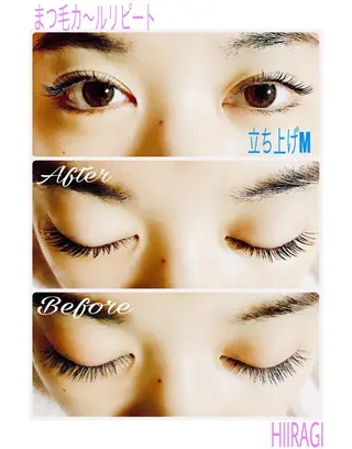 マツエク・マツパ 美容室 HIIRAGIのマツエク・マツパデザイン