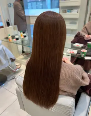 ロング カラー Ash 銀座店所属・銀座/カラー 🎀momo🎀のヘアスタイル