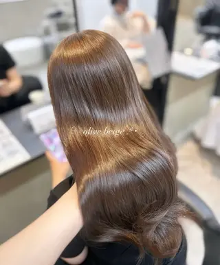 カラー 透明感カラー୨୧ 松山理桜🩰˖ ࣪⊹のヘアスタイル