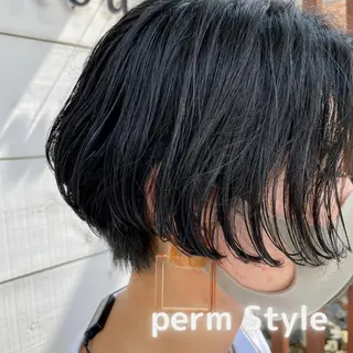 ショート パーマ Gain KAKKY 名古屋/池下駅3分のヘアスタイル
