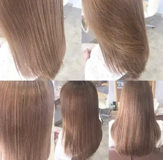 ロング Heal西尾 星野ヒロトのヘアスタイル