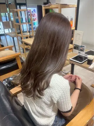 カラー Chlan所属・透明感/艶カラー/ chlan本店/松浦のヘアスタイル