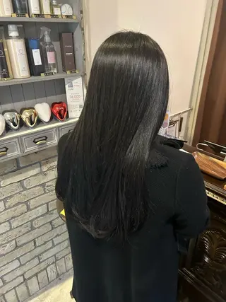 ロング カラー 小澤 一稀のヘアスタイル