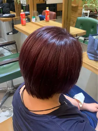 ショート カラー ✂️RIKUKI🎨 【駒込美容師🎀】のヘアスタイル
