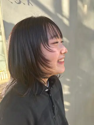 ミディアム ブリーチ／ヘアセット 🪞🌙minamiのヘアスタイル