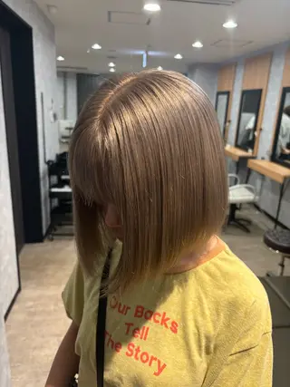 カラー La fith hair ray 札幌店所属・顔まわり/W カラー/リョウのヘアスタイル