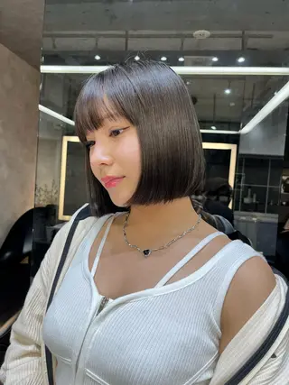 ショート カラー 池袋/似合わせ/縮毛 髪質改善【ugen】のヘアスタイル