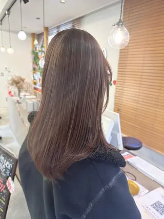 ロング 店長🌟小顔似合わせ デザインカラー◎古田のヘアスタイル
