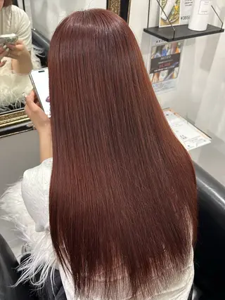 カラー 山名 璃湖のヘアスタイル