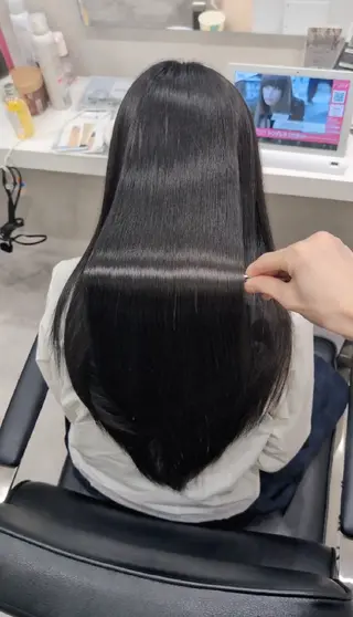 ロング SOYON豊田市駅店所属・髪質改善/ 上村旺武のヘアスタイル